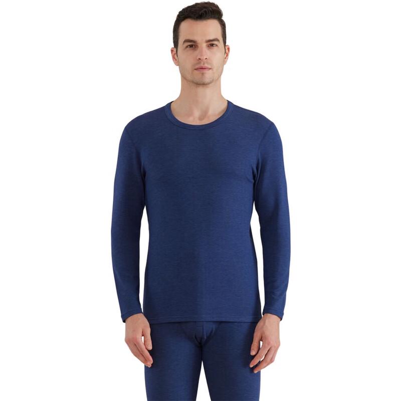 Hengyuanxiang Men's Fleece-Lined Thermal Underwear Set