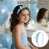 Handmade Children Girls Headband Flower Butterfly Kids Hair Head Hoop Bands  Headdress Accessories