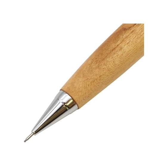 Limited Edition 002SV Wooden Mechanical Pencil 0.5mm Peach Shimada Kowari Sawmill