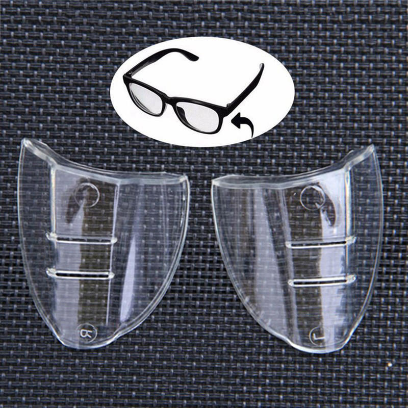 

1 пара Гибкие прозрачные щитки для глаз Боковые защитные очки Защита очков Универсальные Защита от запотевания Для женщин Мужчин Мода Новые