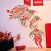 DIY Spring Festival Dragon Lantern Handheld Festival Lantern Ornament  Kids