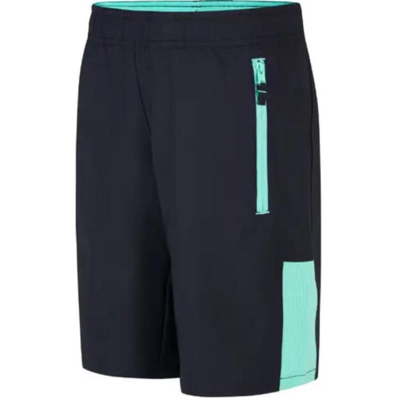 DECATHLON Breathable Colour-Blocked Elastic Knit Sweatpants Graphite Grey Children's Style