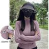 Women's Quick-Dry Long-Sleeve White Outdoor Yoga Jacket – Autumn/Winter, UV Protection
