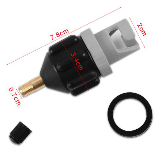 Inflatable Rowing Boat SUP Stand Up Paddle Board Kayak Pump Air Valve Adapter