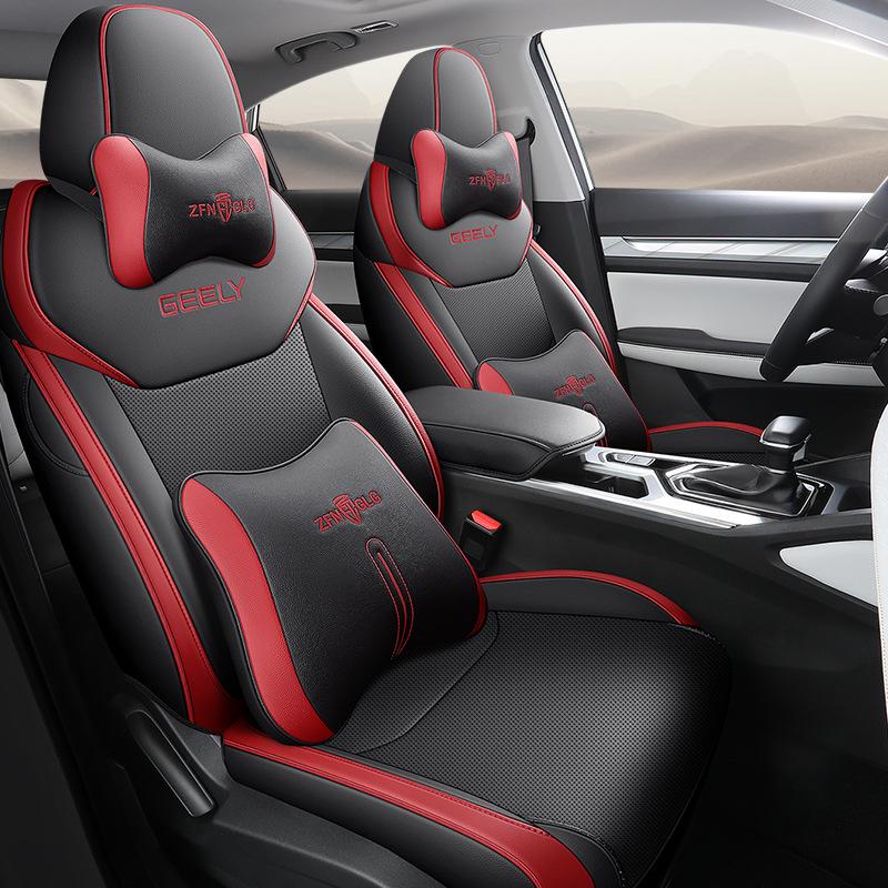 Emgrand Car Seat Cushion - Full Coverage, Universal Fit for All Seasons