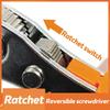 SenNan Hex Ratchet Wrench 1/4" Mini Hex Quick Release Socket Tool Ratchet Repair Spanner Hand Tools Kit Screwdriver Drill Bits