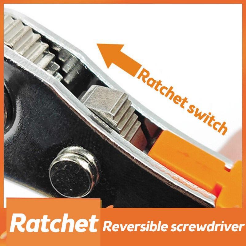 SenNan Hex Ratchet Wrench 1/4" Mini Hex Quick Release Socket Tool Ratchet Repair Spanner Hand Tools Kit Screwdriver Drill Bits