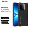 iQOO 15T Carbon Fiber Texture Magnetic Phone Case with 6D Micro-Embossed Design