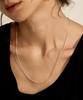 Novice Tokyo Simple Narrow Necklace [Silver 925] (2 Sizes) / Silver
