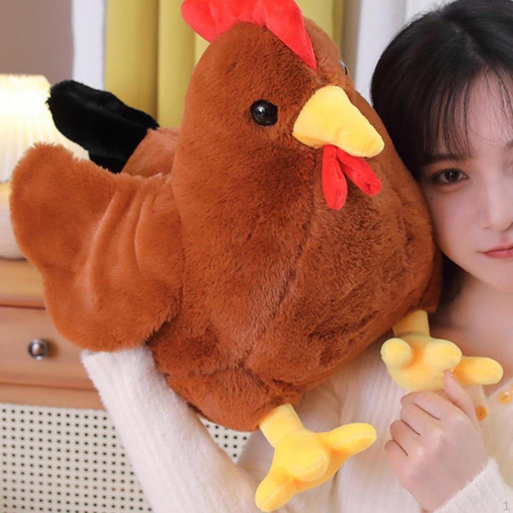 Jucărie Pui Animal Fermă Păpușă de Pluș pentru Băieți