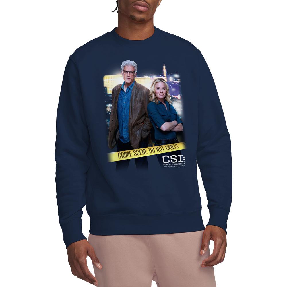 Unisexová mikina pro dospělé CSI Do Not Cross