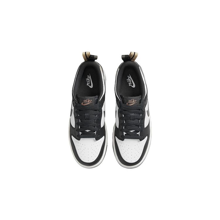 Nike Dunk Low GS Off Noir Metallic Pewter Kids Sneakers White Summit-White Metallic-Gold-Star DH9764-001