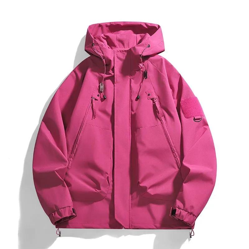 Fashionable Autumn Men and Women Loose Windproof Jacket Outdoor Trendy Jacket Fashionable