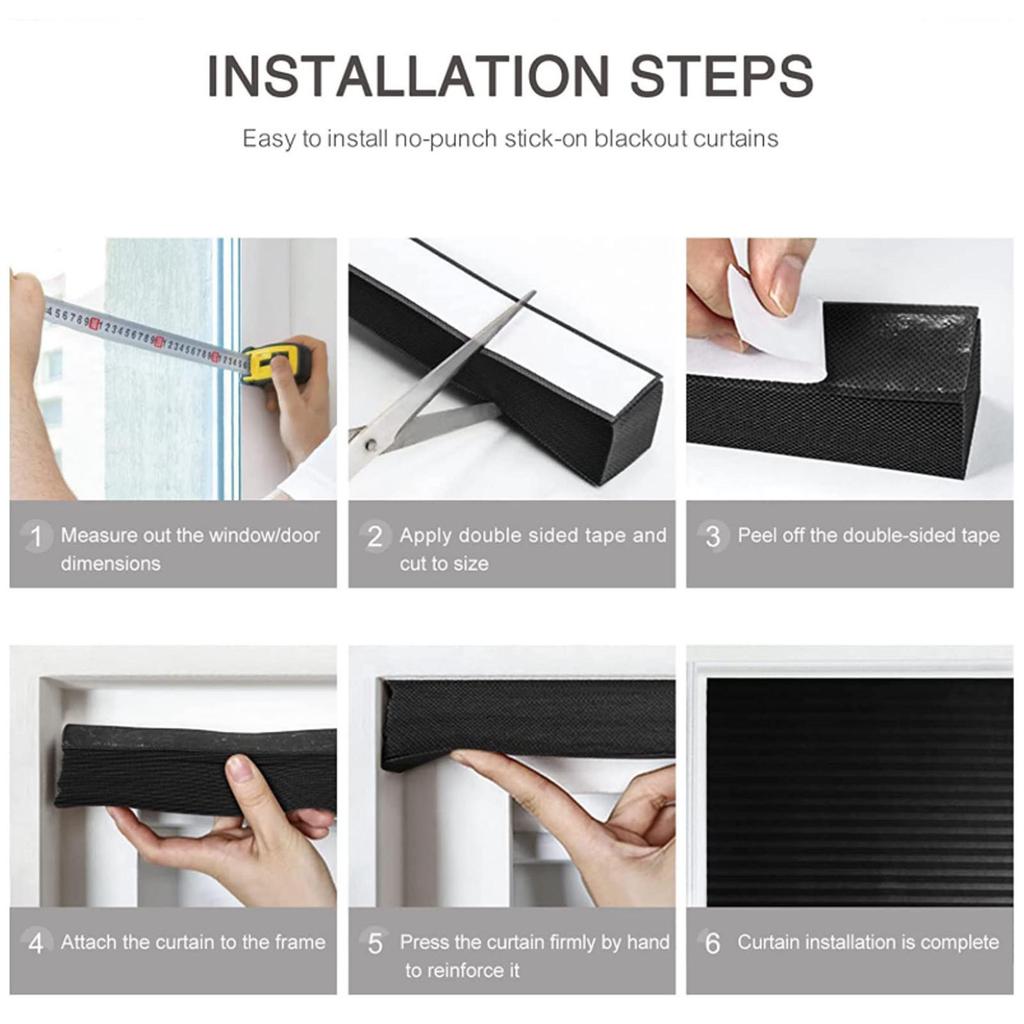 RV Blinds Shades RV Blinds Full Blackout Non Woven Fabric No Drilling Adhesive Motorhome Window Blinds Shades RV Pleated Shades