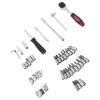 46PCS Vehicle Repair Ratchet Screwdriver Tool Complete Polished   for Motorcycle   Electric Bikes