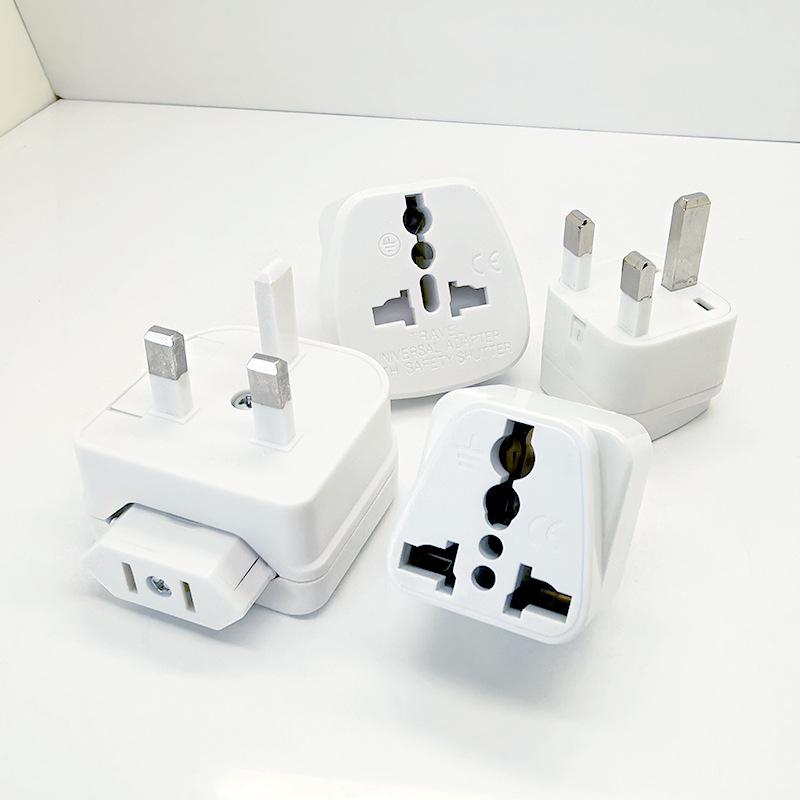 Hong Kong UK Travel Adapter: Multi-function One-to-Three Converter Socket