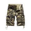 2026 Mens Casual Loose Camouflage Cargo Shorts Washed Mulit Pocket Design Shorts Summer Outdoors Hiking & Camping Fashion Pants