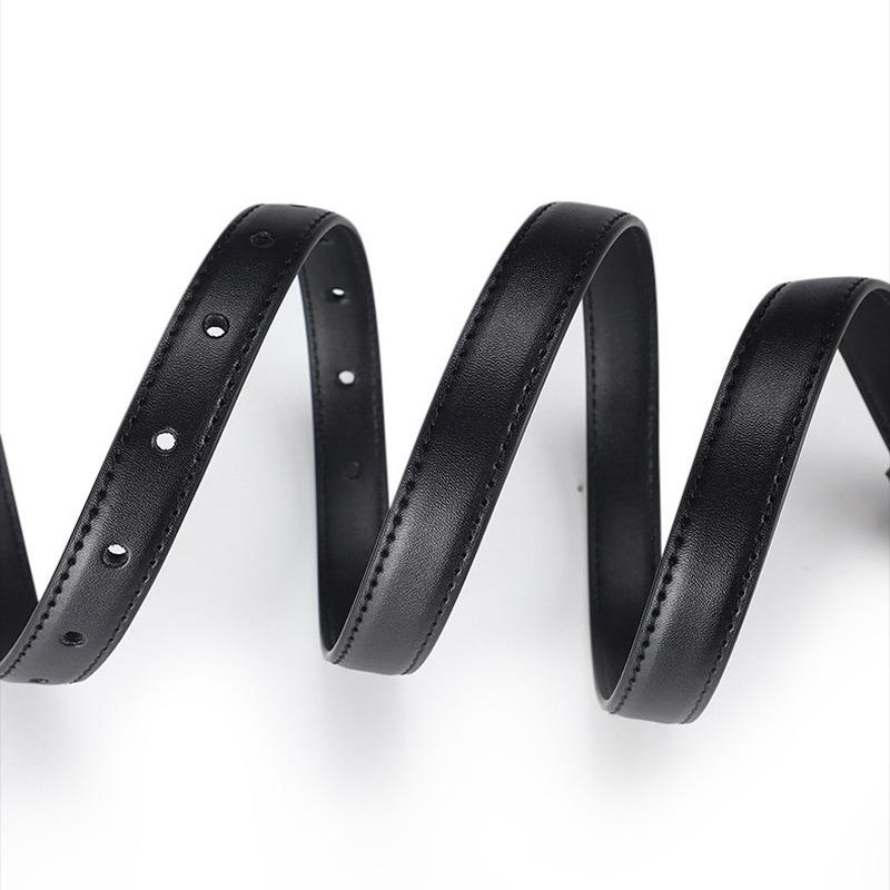 elt ew omen's eather Belt imple Style ersatile ashion Belt with Jeans Factory