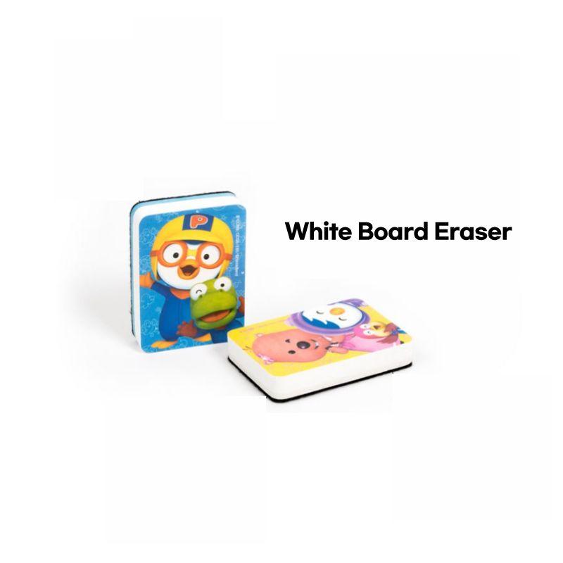 [Back to School] Pororo Slim Board Marker & Eraser Set (Assorted Colors)