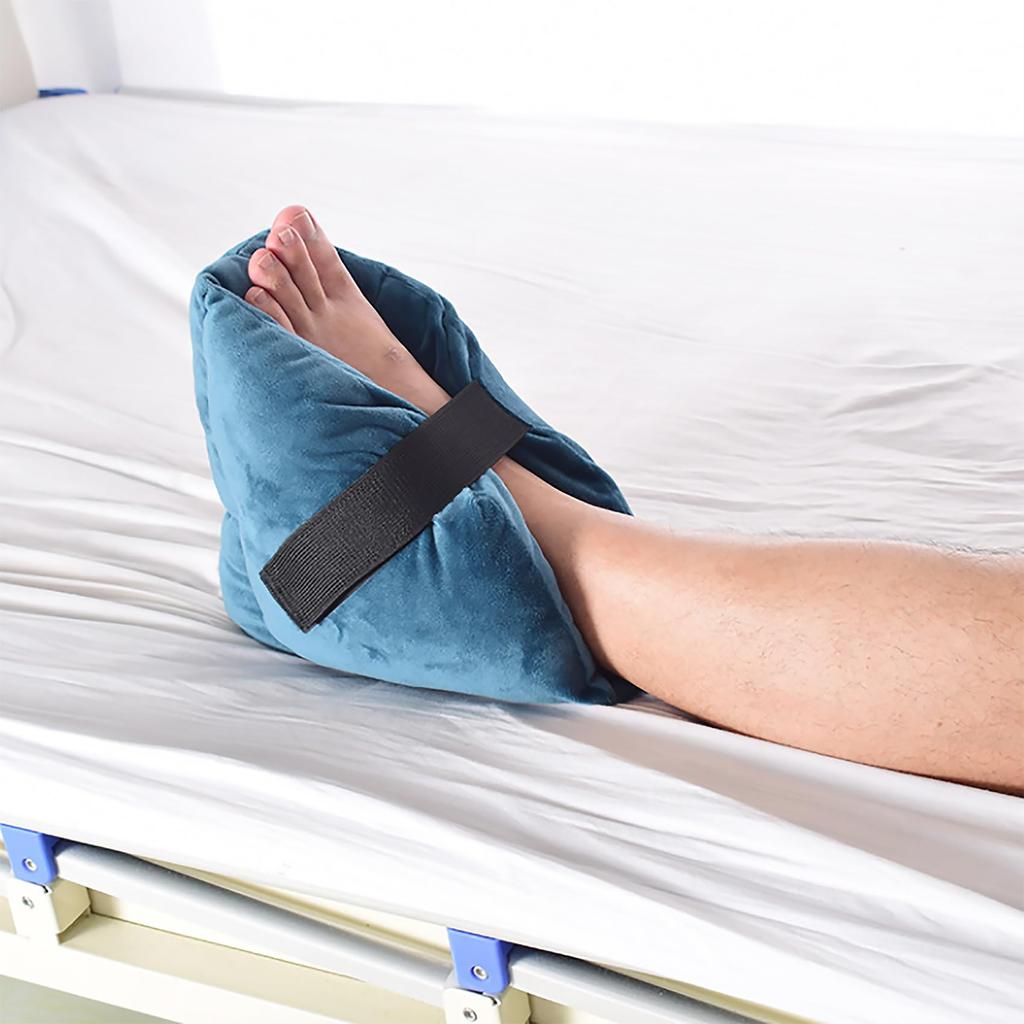 Fersenpolster und Knöchelstütze Verhindern Fuß- und Knöchelstützpolster mit Klettverschluss Verstellbar Einheitsgröße Passend für und Polster, Dekubitus, Verschluss,