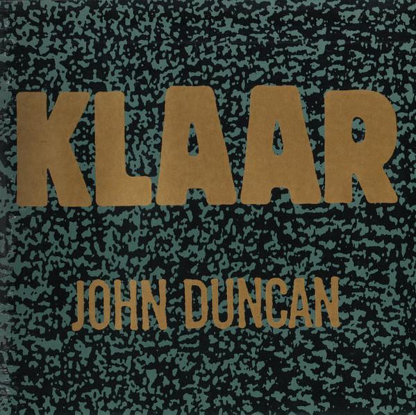 

CD JOHN DUNCAN - Klaar XCD006 Extreme 1991 UK Dance & Electronica Used