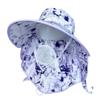 Face Neck  Omnibearing Picking Tea Hat Breathable Mesh Sunscreen Hat Creative Women Sun Hat  Riding