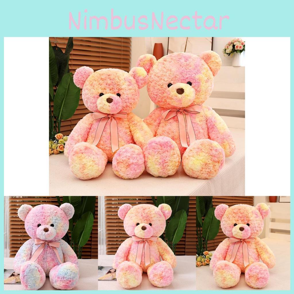 Rose Cuddly Pink Teddy Bear Plush Stuffed Animal For Children Birthday Presents