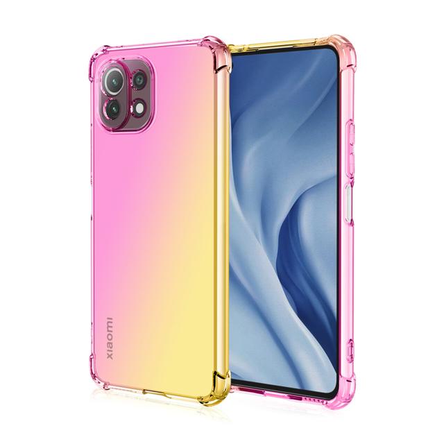 Non-Fingerprint Airbag Soft Tpu Case für Xiaomi Redmi Note 11 10c 10a 10 9t 12 10 Lite 11 10t 10s Poco X4 X3 Nfc M4 Pro F3 M3