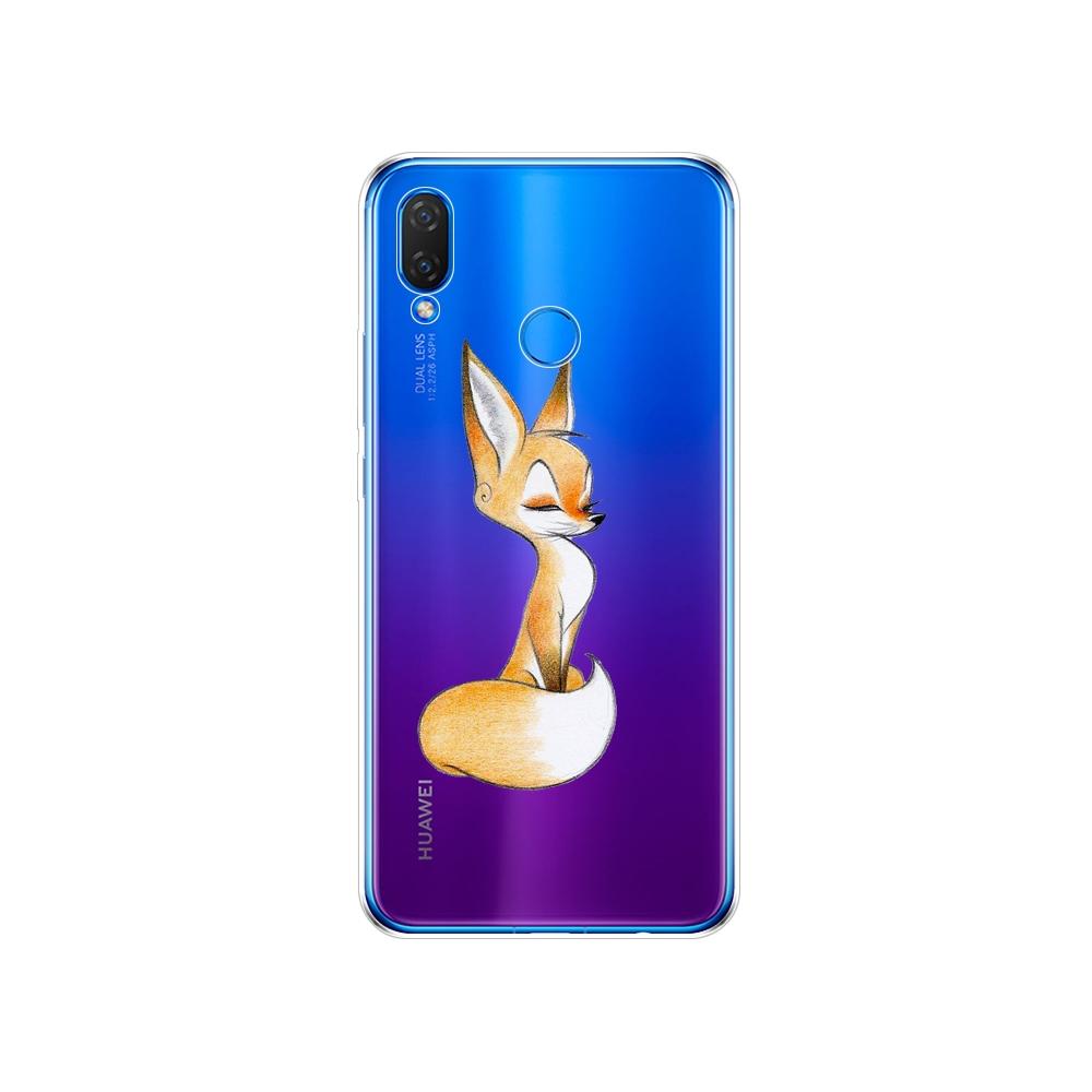 Case For Huawei Nova 3 3i 3e Phone Case Soft Silicon TPU Cover For Nova3 Nova3i INE-LX2 INE-LX9 Cover Full 360 Protective Shell