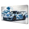 Ukiyoe Cool Sports Car Design large Mouse Pad Desk Mat NonSlip Stitched Edge office carpet Gaming mats Computer mouse pads