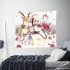 Cutecore Super Sonico Tapestry Room decoration Home Decoration Tapestry Decor Accessories Cute Room Decor