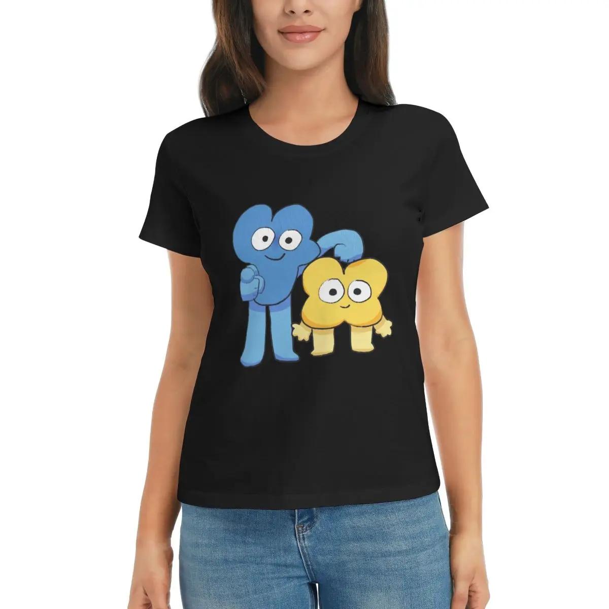 

Women TShirt Four And X Bfdi Summer Short Sleeve Tees Round Neck Cotton T Shirts Clothes Tops Streetwear 4XL