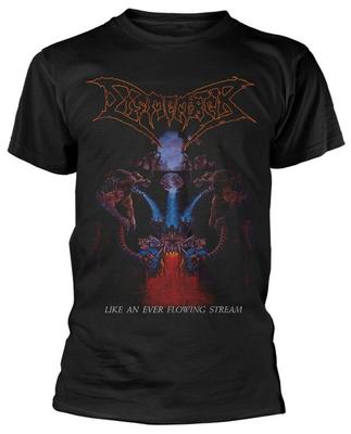 Zerstückeln wie ein ewig fließender Strom Schwarzes Unisex T-Shirt
