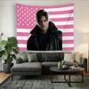 LLeon Kennedy Evil6 Tapestry Wall Cloth Background Wall Hanging for Restaurant Bar Party Home Decor Horror Game