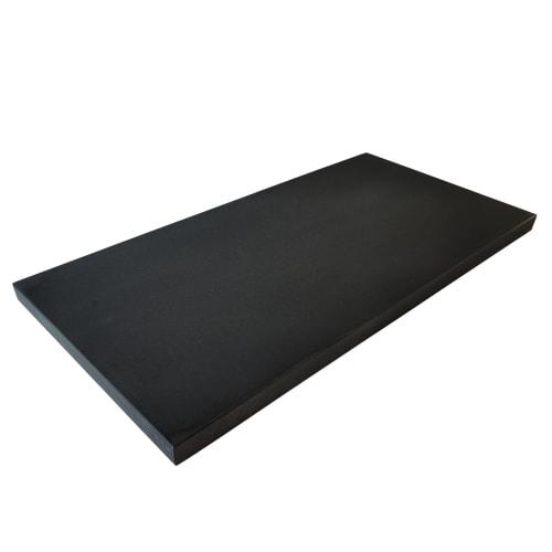 K-type color cutting board K9 (900 x 450 mm) 20 mm black