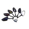 2PCS Universal Left Right Rear Rearview Mirrors For Yamaha Zuma 125 50 50F YW125
