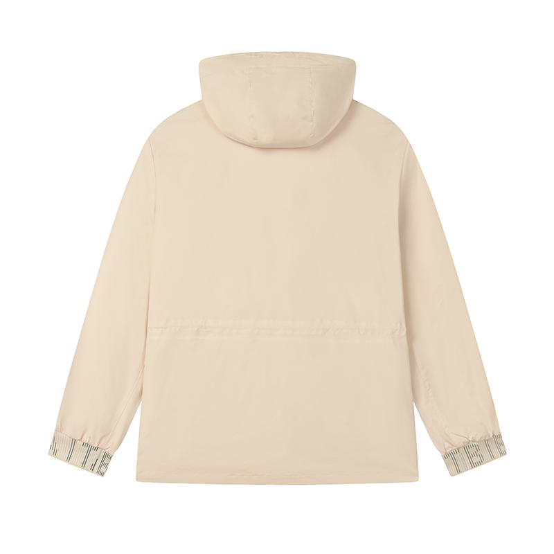 New FILA LifestyleEMERALD Jackets Coats Women's Light Gray Orange F11W514703F-OR