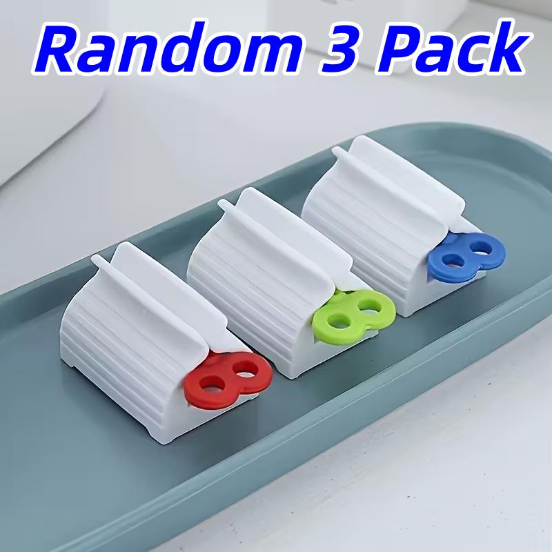 

3-Pack Toothpaste Squeezer, Leak-Proof Toiletry Dispenser for Efficient Family & Travel Use