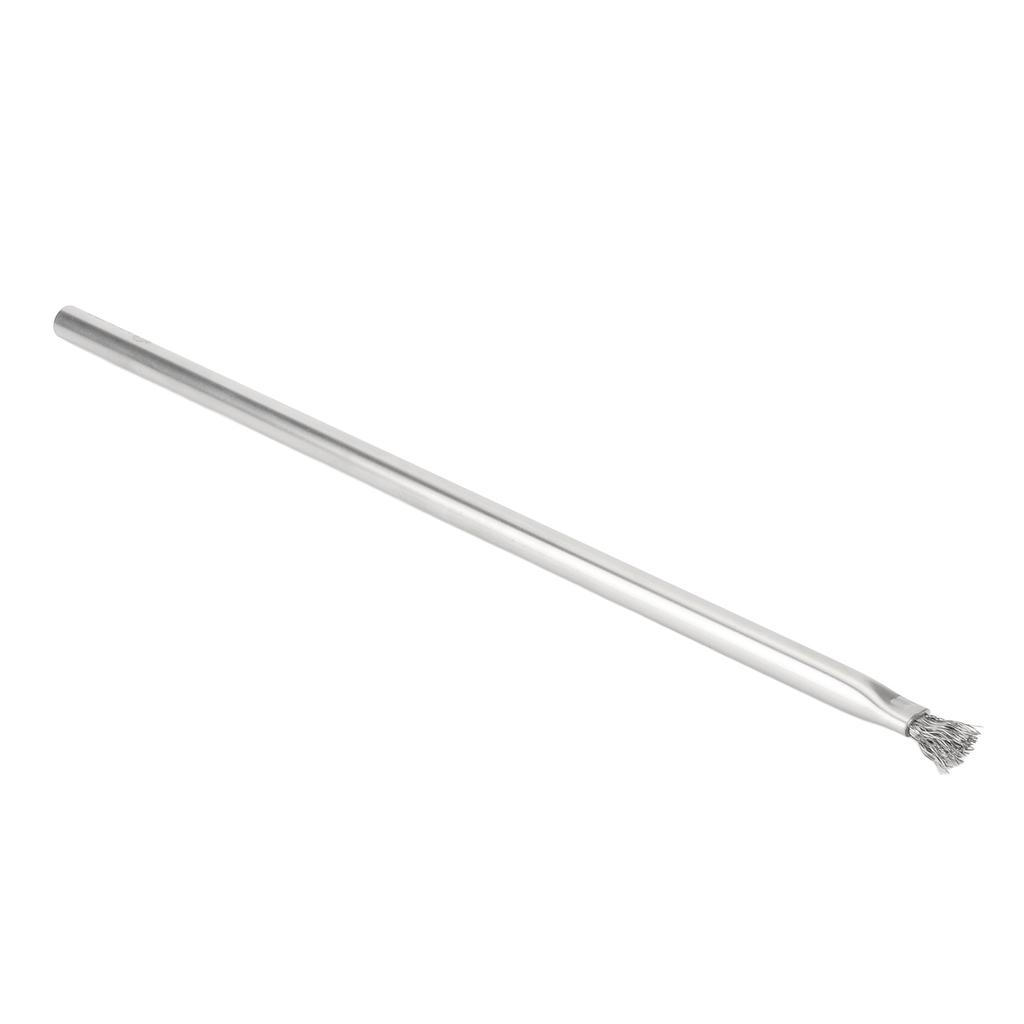 Fish Tank Wire Bristles Brush Stainless Steel Aquarium Algae Brush for Clean Algae On Stone Wood