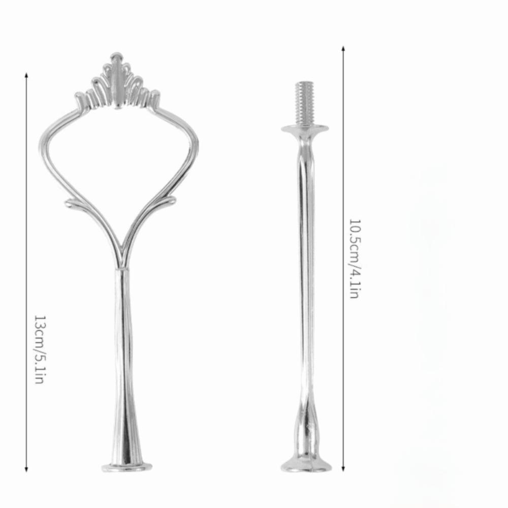 2 Tiers 3 Tier Cake Stands Zinc Alloy Multi Level Cake Stand  Cake Stand Assembly