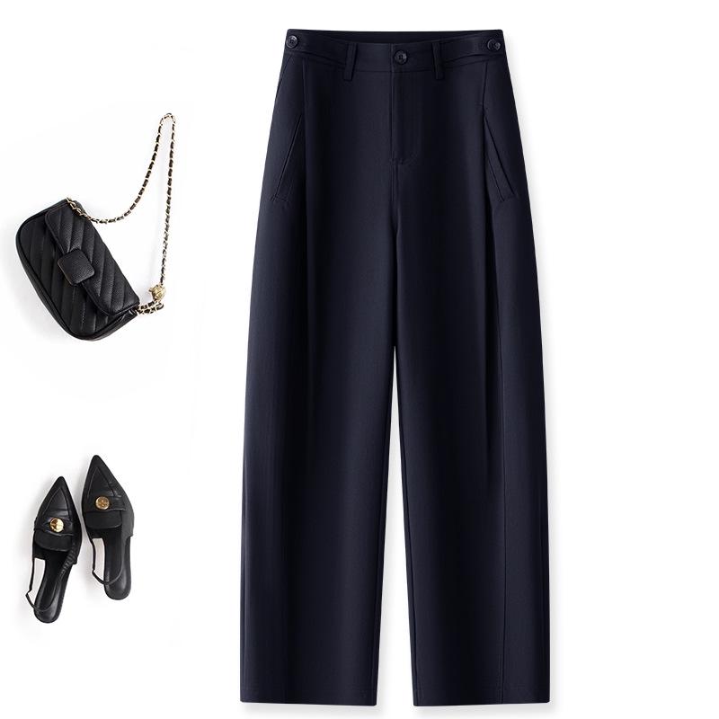 

Women s Purple Prune Casual Harem Pants, 2025 Spring/Autumn High-Waisted Slimming Banana-Style Loose Pants 30