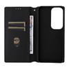 For vivo Y19s 4G/Y29 5G Wallet Case Rhombus Imprinted Leather Phone Cover