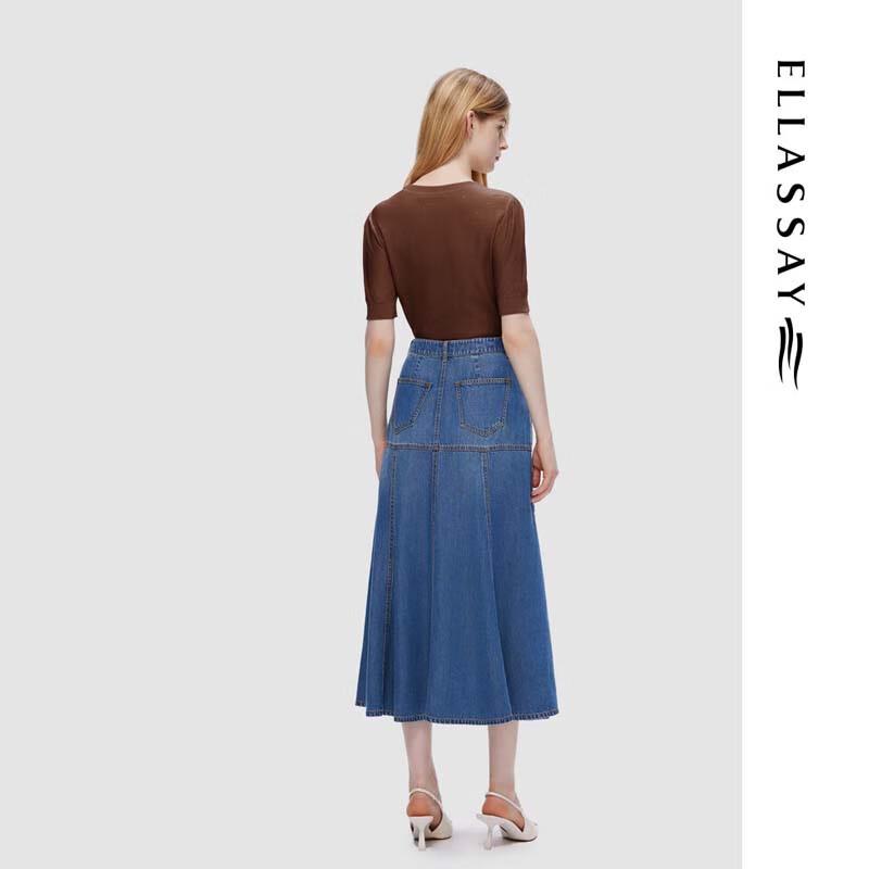 ELLASSAY Women's Slim-Fit Knit Top