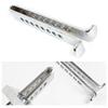 Anti-Theft Car Brake Pedal Lock,   Stainless Steel 8 Holes   with 2 Keys,   Fit, Portable, for Most Cars