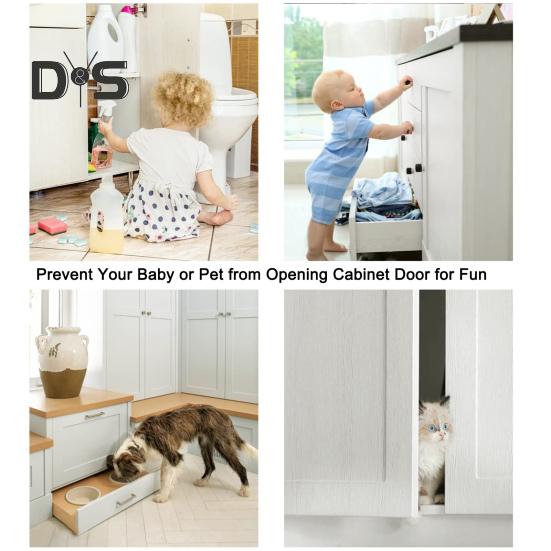 6/10/15Pcs Invisible Cabinet Door Magnet with Screw Ultra-Thin Stainless Steel No Drilling Adhesive Magnetic Drawer Closet Sliding Door Catch Latch