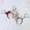 Mori Style Reindeer Antler Headband - Cute Christmas Fairy Hair Accessory for Theater and Makeup