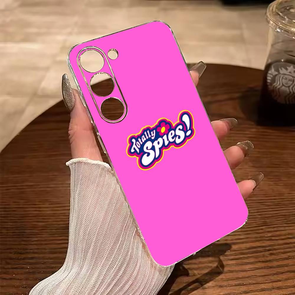 

Classic animation T-Totally- Spies Clear Soft Silicone Phone Case for Samsung Galaxy A71, A70, A52, A51, A40, A30 Samsung a12