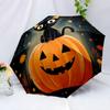 Halloween Automatic Umbrella Design With 8 Ribs Durable Umbrella Fashion Design Commuting For Travel Leisure Accessory Gift To Friends And Family