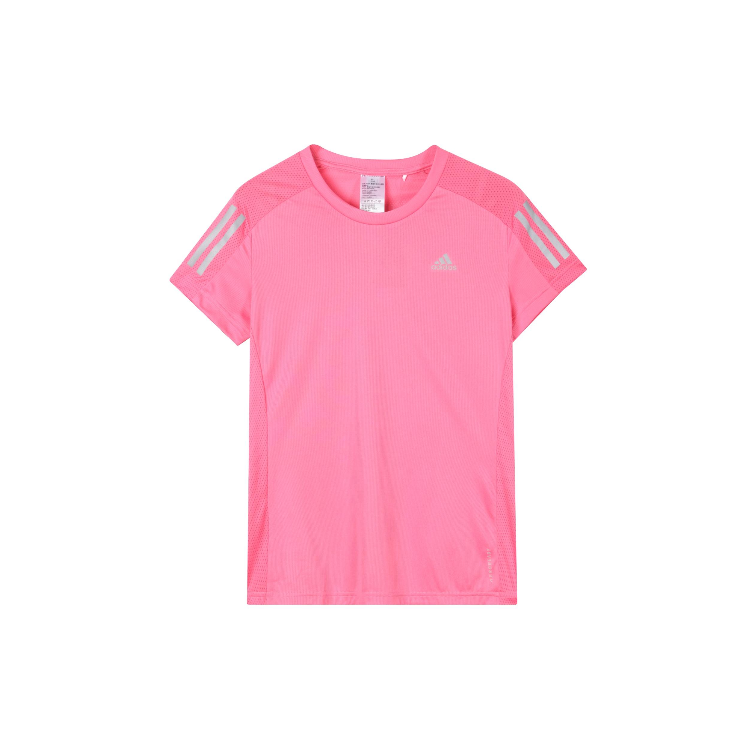 (WMNS) adidas OWN THE Run Tee Women s H30045 XS