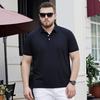 Kurzarm-Poloshirts für Herren Arbeits-Pulloverhemden Feuchtigkeitsableitend Leichte Golfshirts Herren Sommer Lockerer Schnitt Mit Knopfleiste Kragen T-Shirt